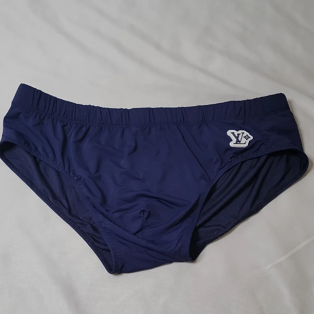 Louis Vuitton Navy Blue Men's Swim Briefs